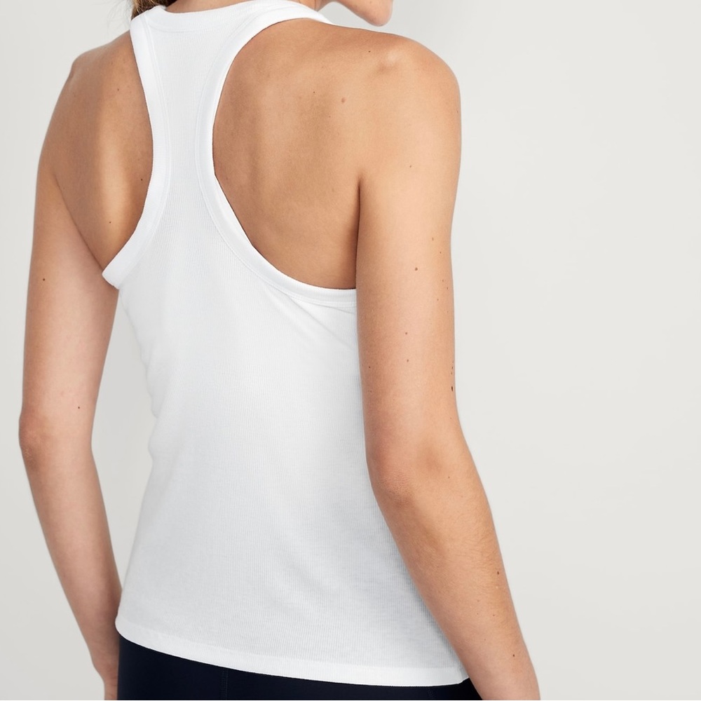 Old Navy UltraLite Racerback Rib-Knit Performance Tank - Picture 2 of 9